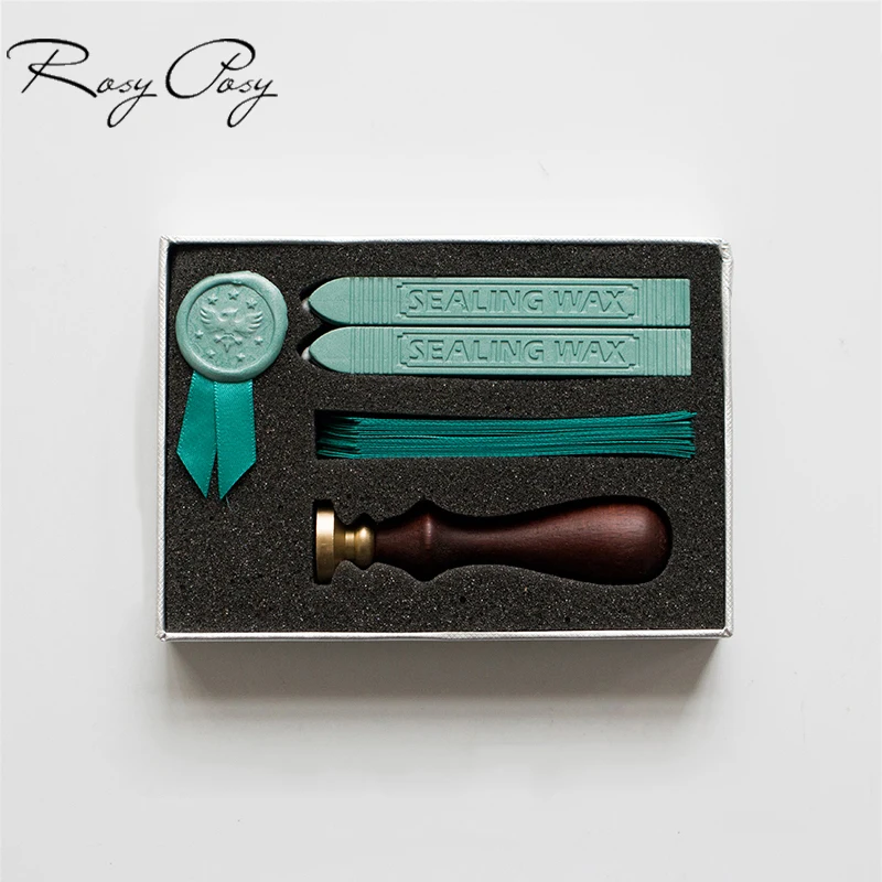 
Воск печать упаковка подарочная коробка сургучная Печать комплект 