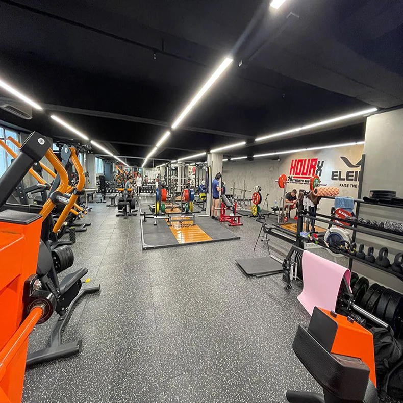 Спортивный резиновый настил для игровой площадки в помещении