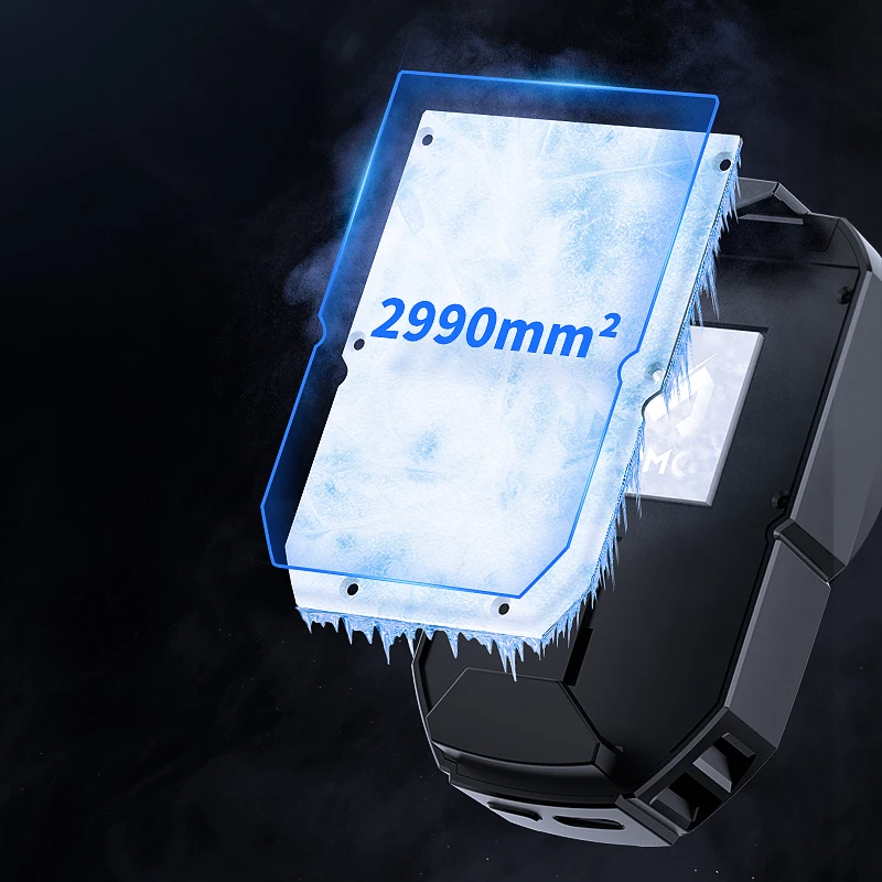 2022 New Arrival MEMO DLA3 RGB Fun Cooler For Phone PUBG Phone Cooler