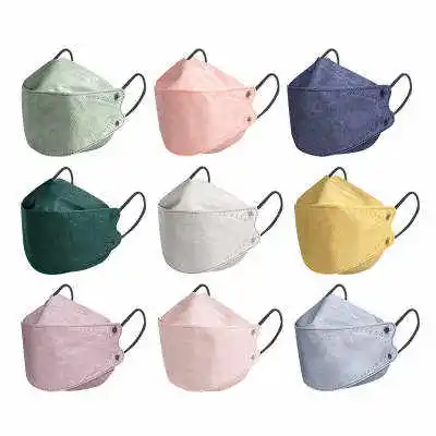 K94 Facemask Kf94Mask Colored Disposable Face Korea Masker 4 Ply Mascarilla Cubrebocas Kf94 Face Mask