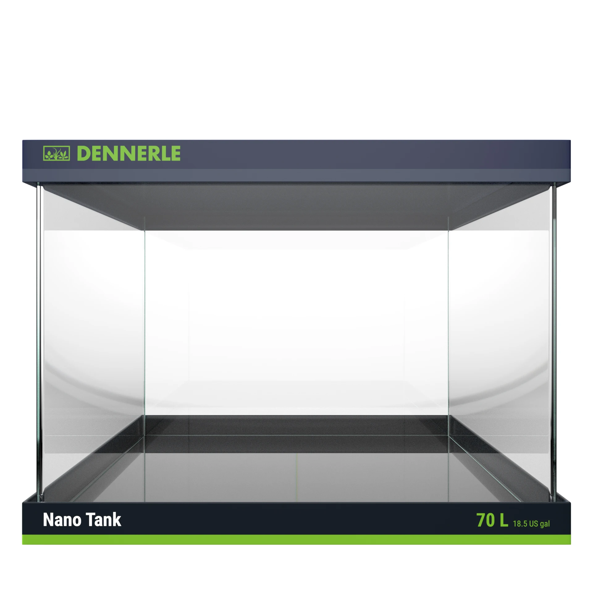 DENNERLE Nano бак 70L большой прямоугольный прозрачный стеклянный аквариум и аквариумы с закругленными углами