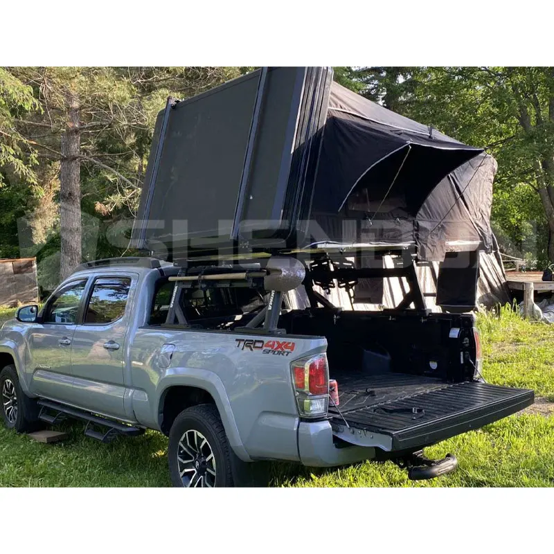 Camping Aluminum 4 Person Outdoor Top Roof Car Tent Hard Shell Rooftop roof top tent 4 person hard shell