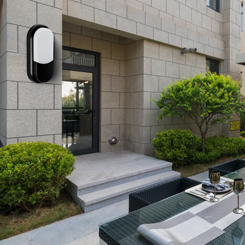 Factory price oval Shape ip65 led ceiling light 12W 15W oval shape waterproof anti fog led bulkhead with CB CE ERP certificate