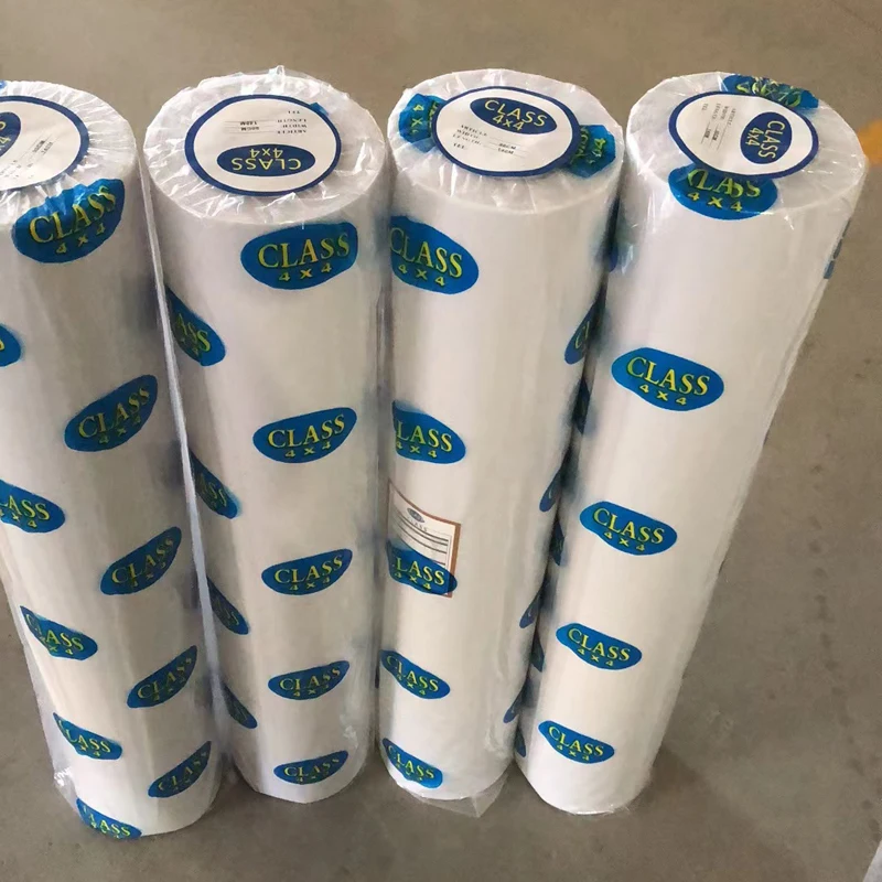 Wholesale 100% Polyester Non-woven fusing interfacing 28gsm Double Dots Non-woven Interlining Fabric-YBND8340