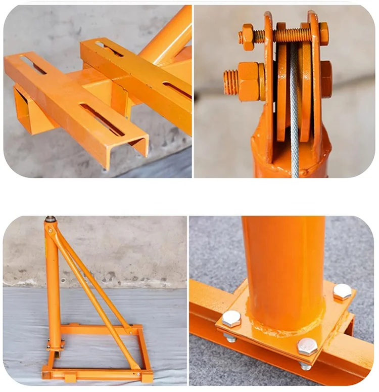 Rotary Outdoor Lifting Crane,Monkey Mini Crane,Small Crane