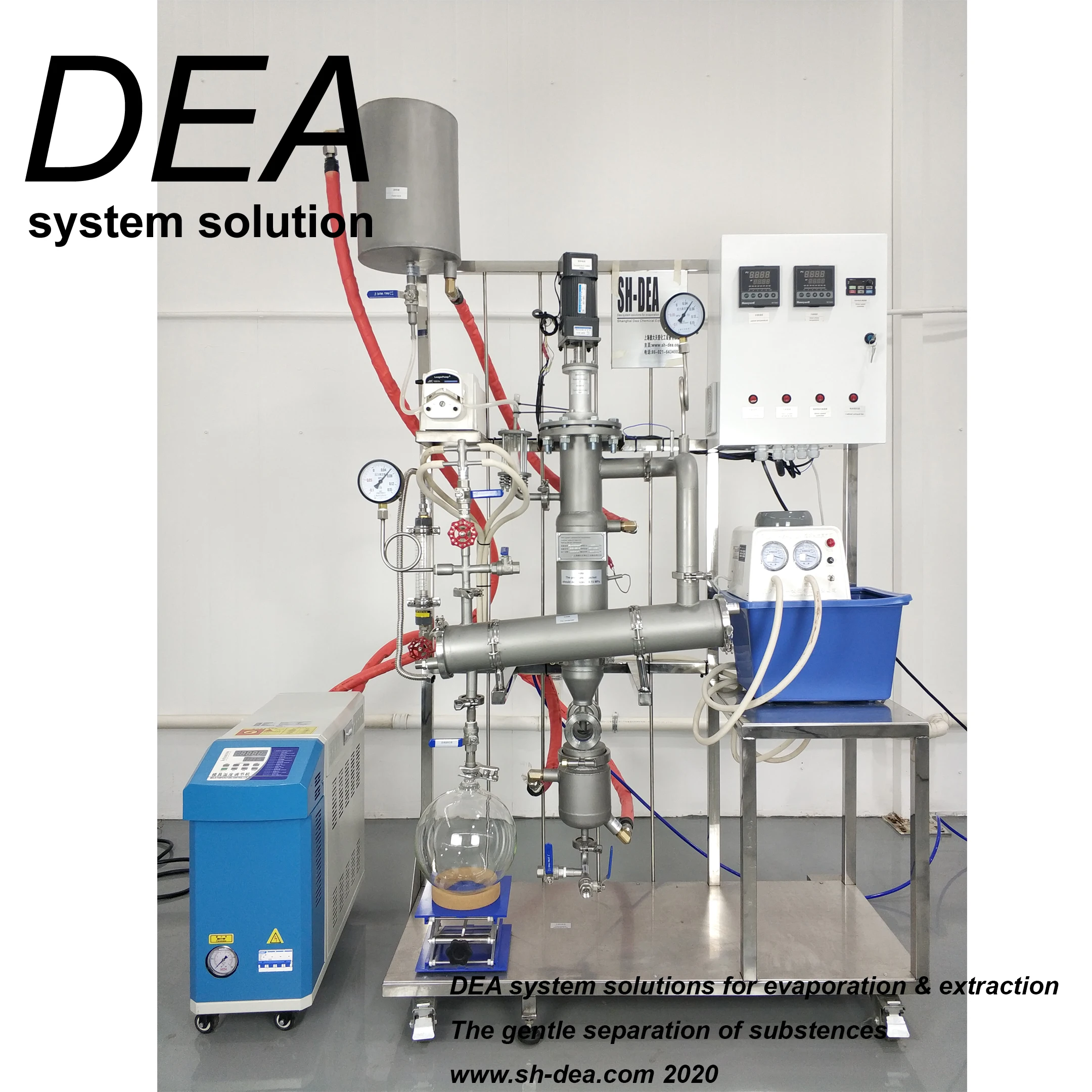 lab wiped film evaporator(TFE thin film evaporator) BML-10 2007 models