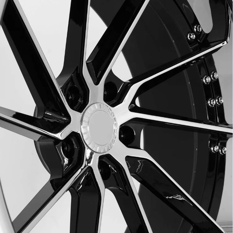 18 19 20 21 22 24 inch 3 piece forged wheel chrome three wheels