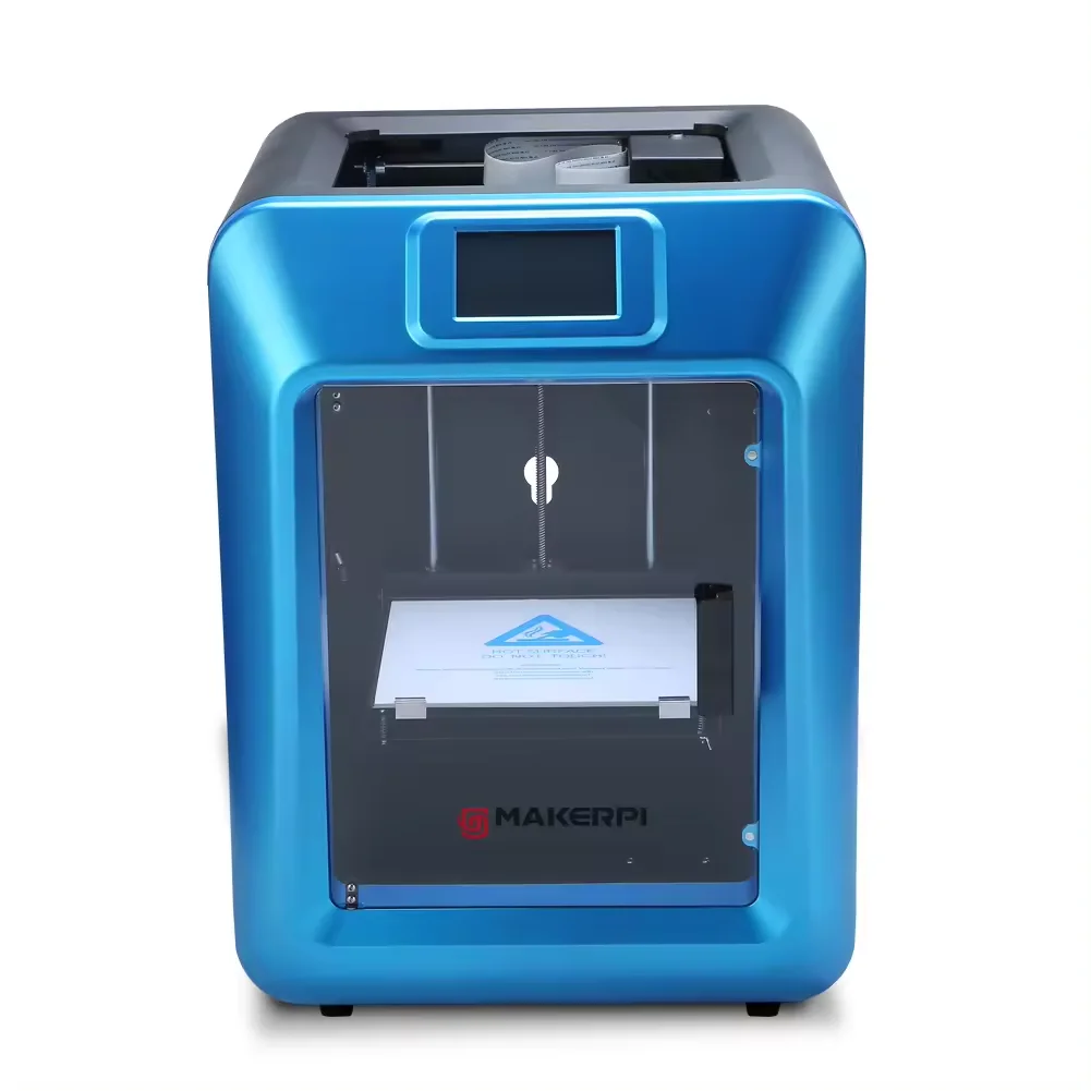 MakerPi K5 Plus 200 Вт интегрированная сенсорная трафаретная печать часов безотказный Настольный лазерный 3d принтер