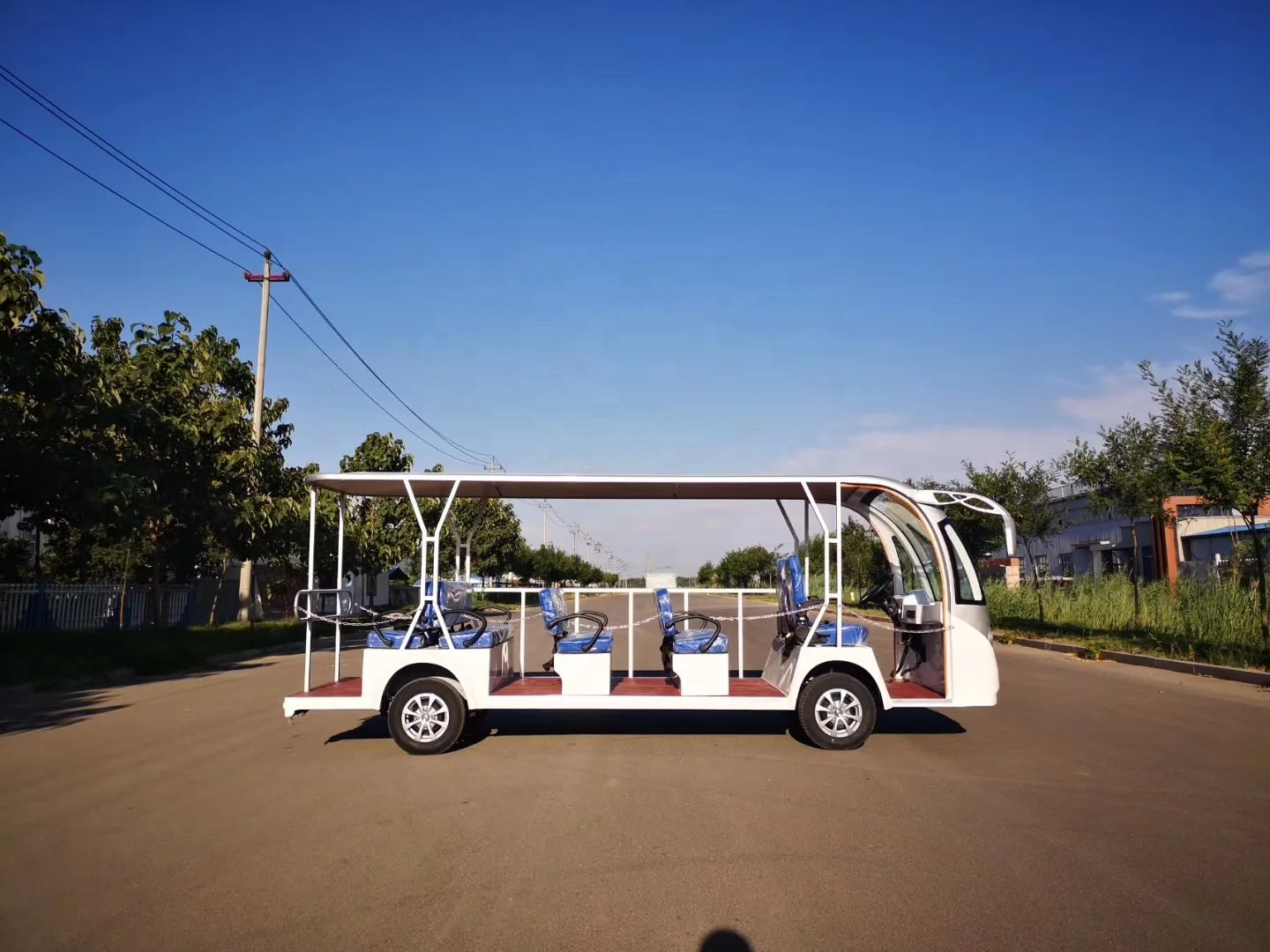  Оптовая продажа Электрический велосипед/детскй 4-колесный экскурсионный автобус 14 мест для продажи