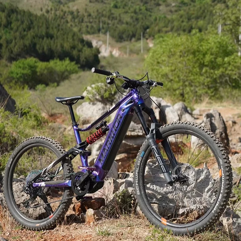 Фабрика хорошего качества с полной подвеской E MTB Bafang M560 M620 центральный мотор горный электровелосипед 27 5 '29 мягкий велосипед для скоростного спуска