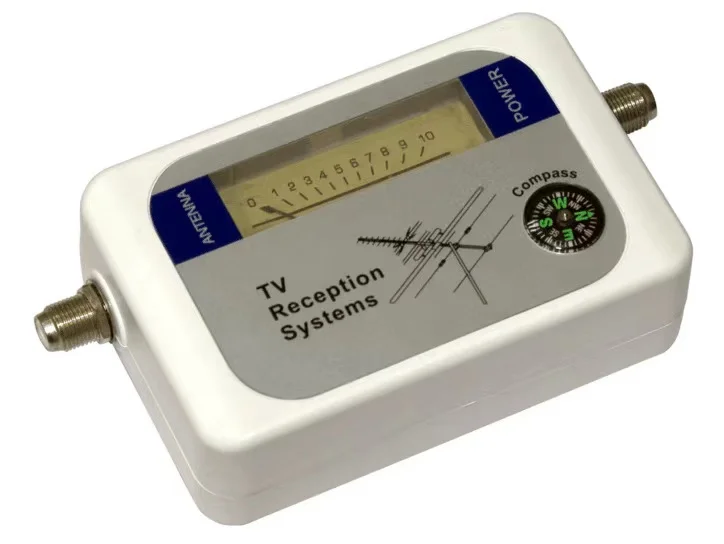 High Speed DVBt Digital TV Satellite Signal  Finder Satellite Signal  tracker Smart Satellite finder meter