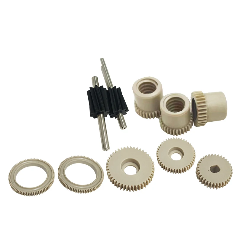 Factory process customization Plastic gear nylon transmission injection molding nylon gear special-shaped parts