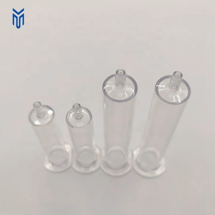 Wholesale 5ml 10ml Plastic Syringe Tube Airless Eye Cream Cosmetic Syringe Bottle