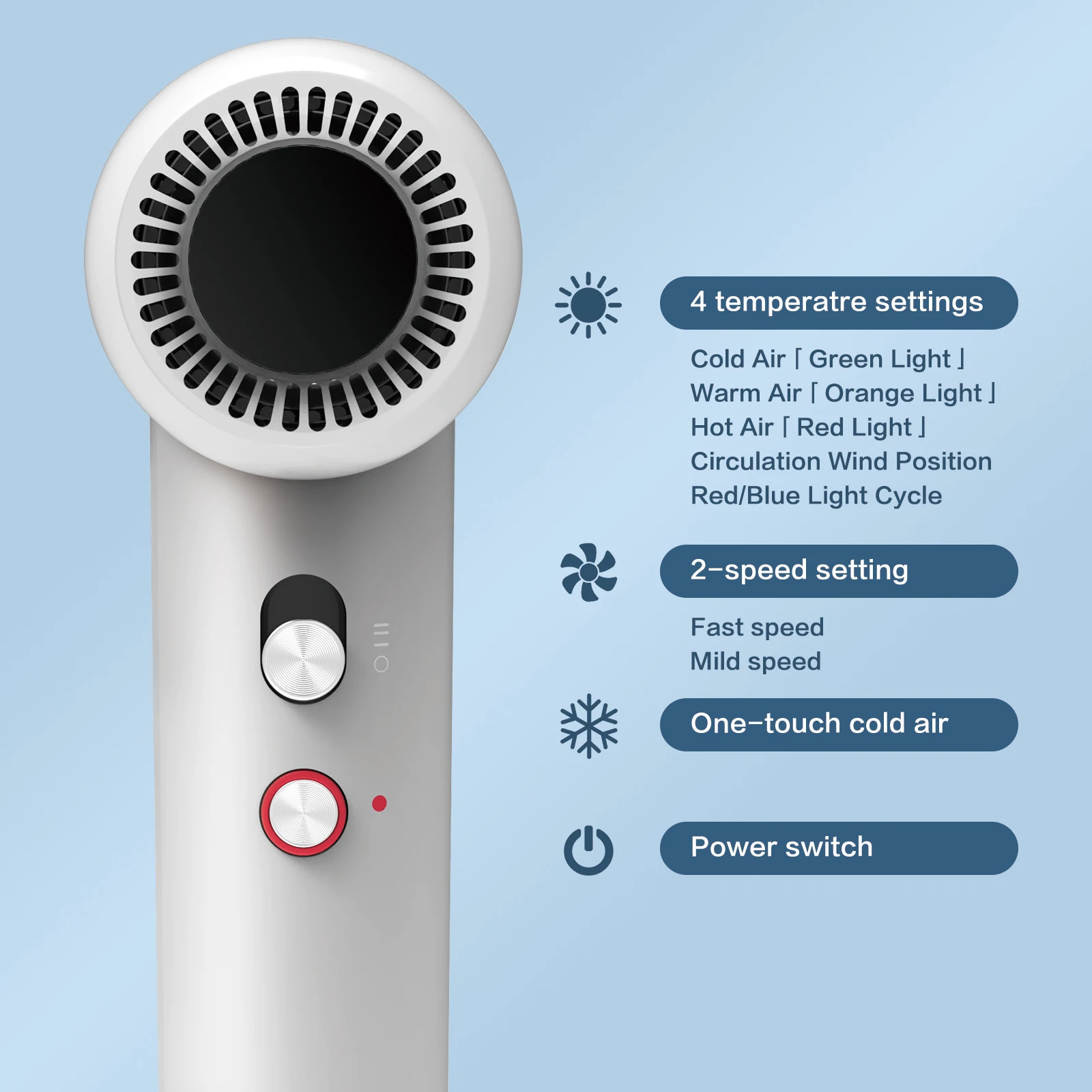 100000 Rpm Mini Ionic Electric Hair Dryer Portable Super Hand Dryer For Hair Set