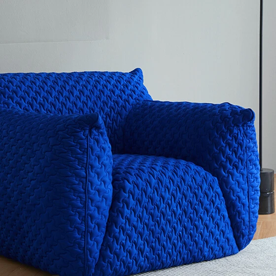 Modern Simple Nordic Designer NUVOLA SOFA Klein Blue Sofa Living Room Furniture sets Sofa Light Luxury Art Baxter Single 2 seats