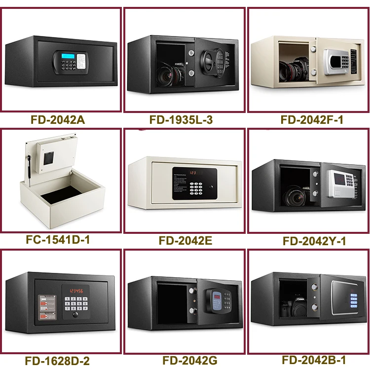 FC-1541D Wholesale Top Open Electronic Steel Hotel Safe Deposit Box