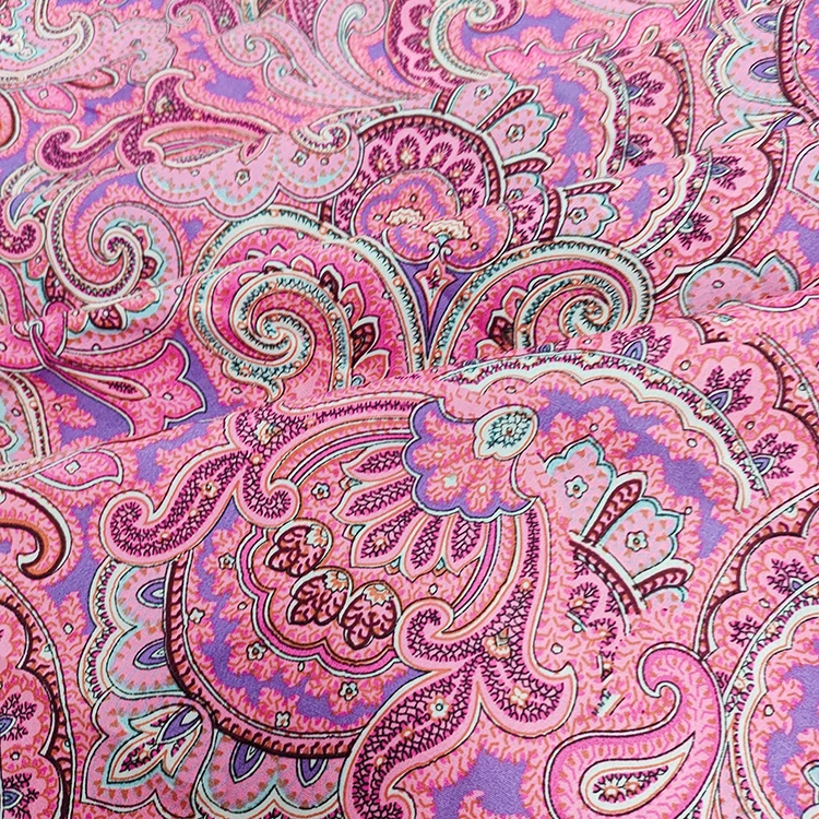 Digital Printed Italian Pure Cotton Fabric Width 145CM