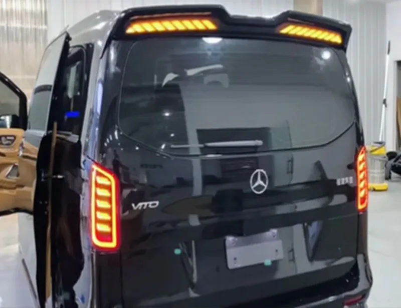 Car Accessories For Prado Land Cruiser rear Wing Lights Car Parts front Rear Bumper With Grille Car Body Kit