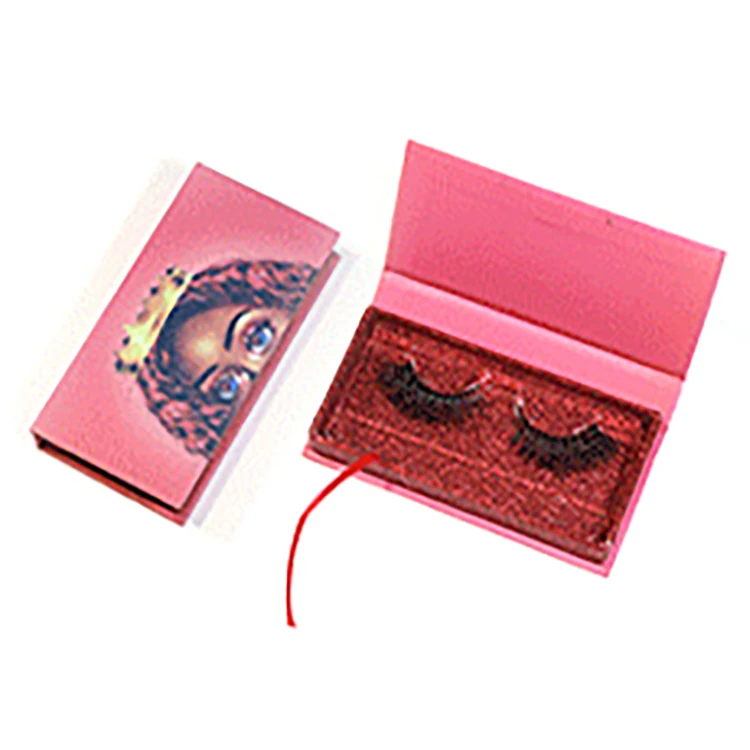 
magnetic eyelashes mink lashes pack lash book round custom pack eyelash packaging 