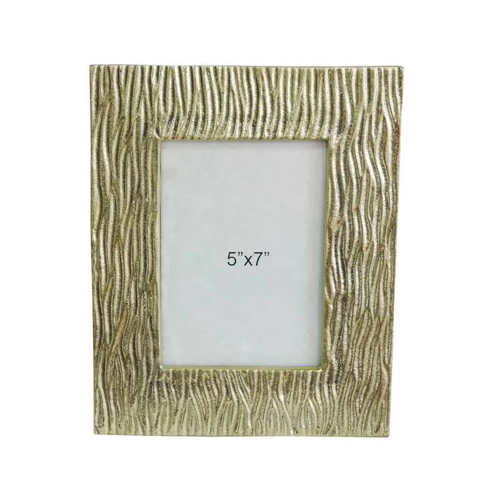 Hot Selling Metal Photo Frame in rectangular shape silver color picture frame wholesale customized photo frame