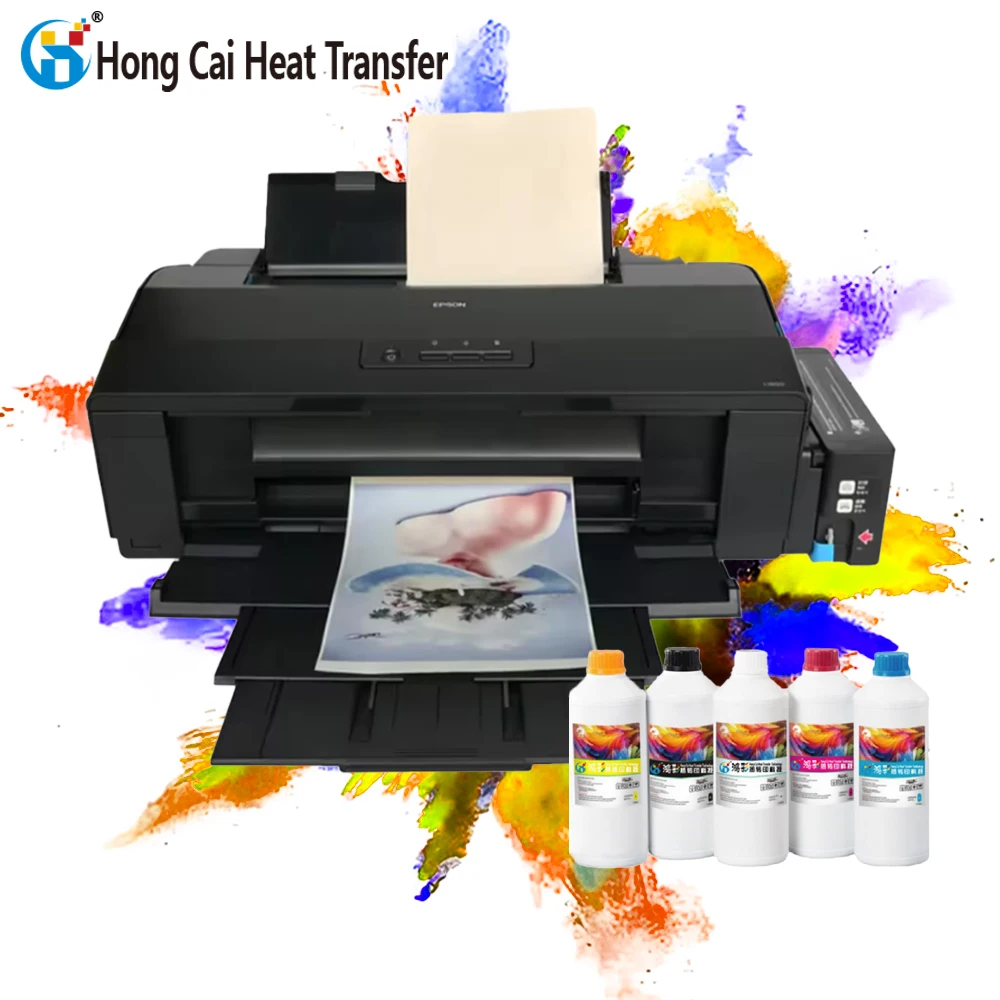 Hongcai epson L1800 A3 принтер для сублимационной бумаги/ПЭТ-пленка теплопередачи/фотопринтер 3 в 1
