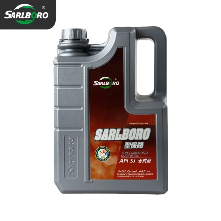  Смазка для автомобиля API SJ SAE 5W30 10W30 10W40 15W40 5w30 масло двигателя полусинтетическое