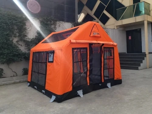 Wholesale Inflatable Air camping house Tent for Outdoor Camping Quick Open Family Use Inflatable Desert Glamping Tent