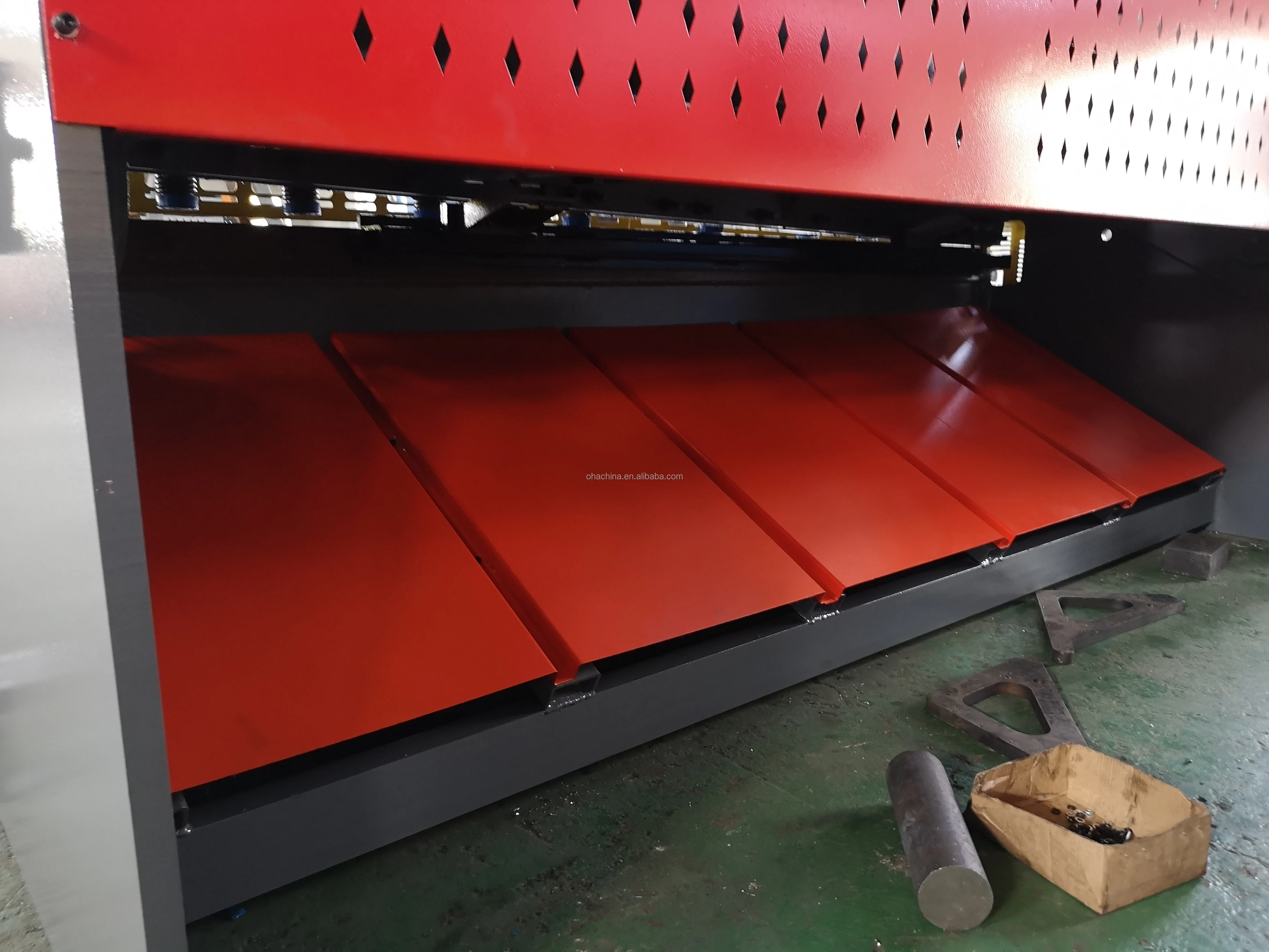 INTL OHA brand  NC Hydraulic Guillotine Shearing Machine With E21S System