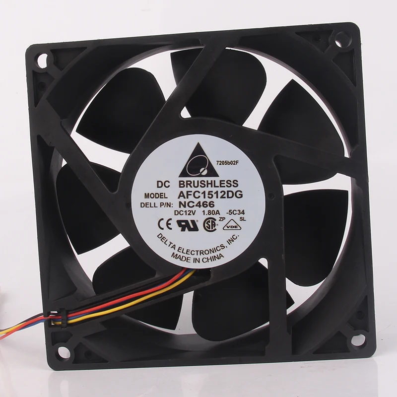 AFC1512DG 15050 15 см 150x150x50 мм 3800 об/мин 12V 1.80A шторм сервера сварочный аппарат bldc статора потолочного вентилятора wonsmart Вентилятор