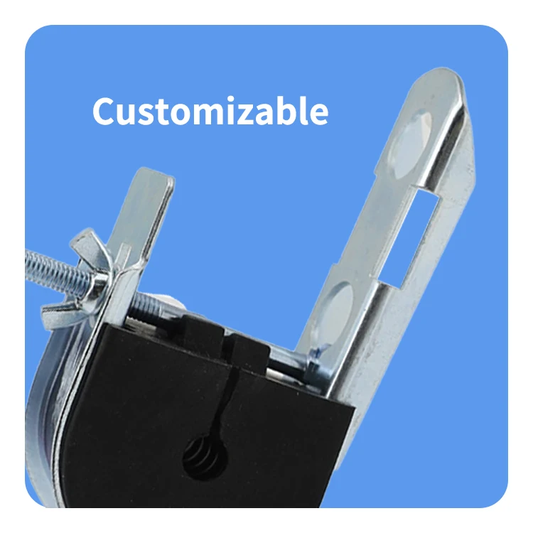 hanger j shape hooks self - supporting fiber optic j hook stainless steel suspension clamp for adss cable j hook