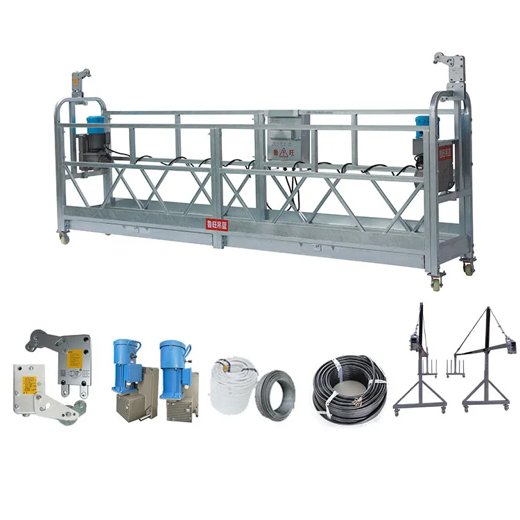 ZLP630 оцинкованная подъемная платформа с регулируемой высотой