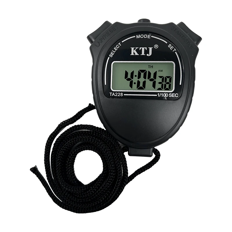 Электронный секундомер TA228 спортивный фитнес эксперимент студенческий конкурс бег легкая атлетика тренировка плавание кулинарный таймер