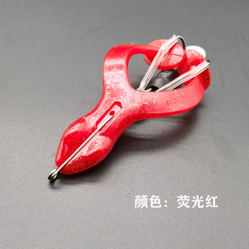 Factory Wholesale 9g/13g/17gNew Thunder Frog Lure Soft Bait Sequin Soft Fish