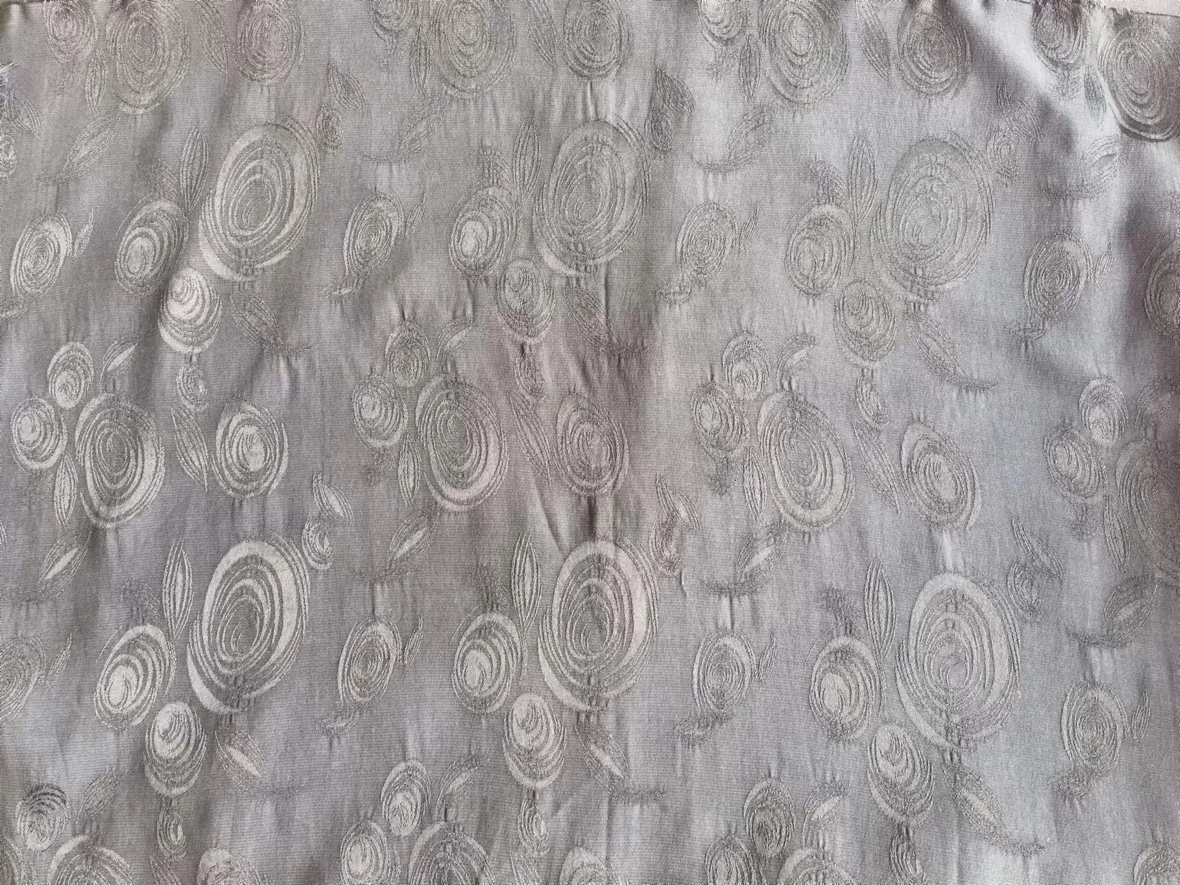 Manufacturer customized woven silky  breathable cupro viscose jacquard fabric for sleepwear