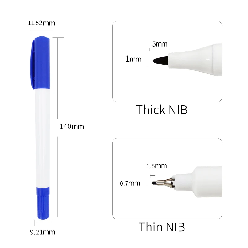 KHY Professional Gentian Violet Surgical Sterlie Safe Medical Non Permanent Toxic Mini Body Face Surgery Skin Marker Pen