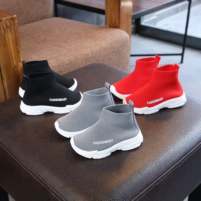 
KIDS Best Seller Spring Autumn Knitted Sock Casual Baby Shoes 