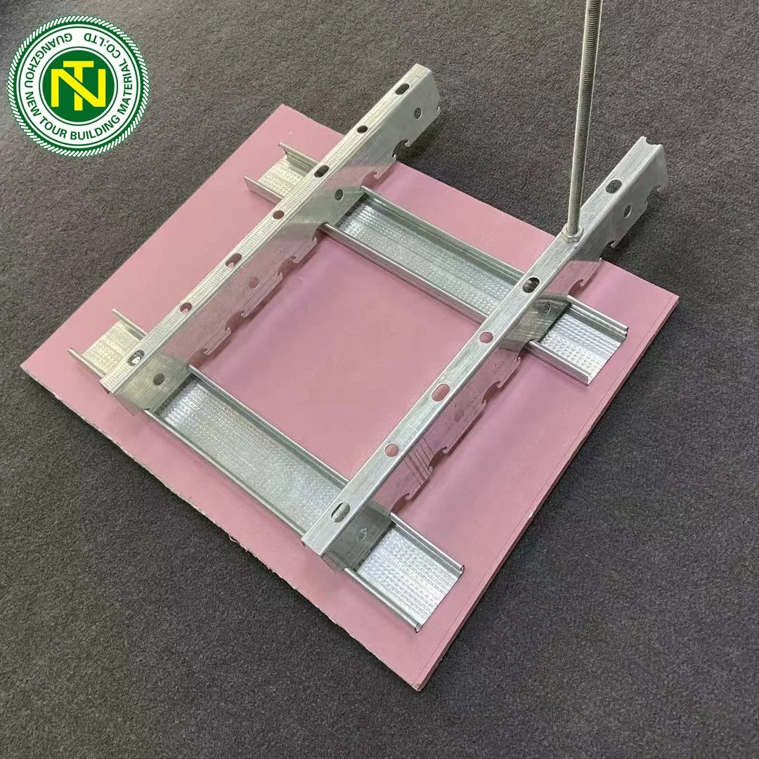 Gypsum board ceiling system galvanized  metal steel furring channel/main channel