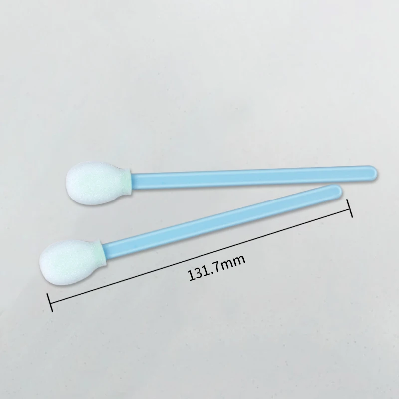 Inkjet Printer Printhead Round Sponge Foam Tip Cleaning Cleanroom Swab