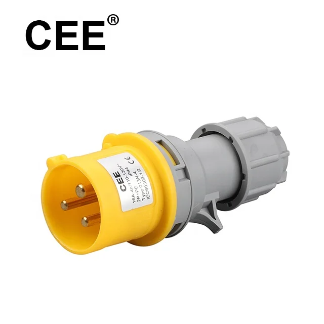 CEE 16a 3-контактный штекер и гнездо промышленный 110