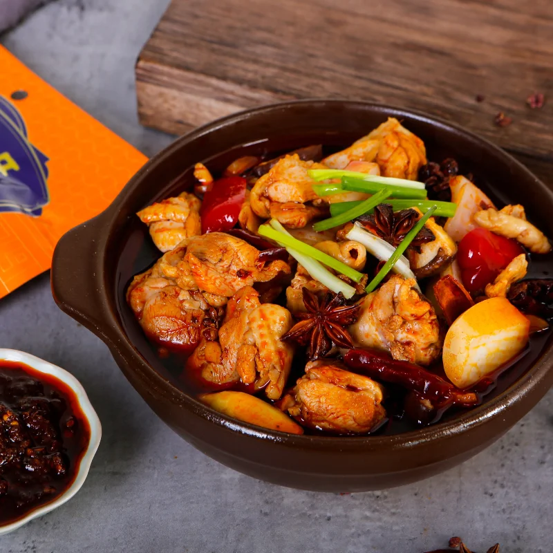 Qinma Sichuan острый соус Чили для жареной курицы и кухонный Ресторан используют Сычуаньскую приправы с пряным оттенком