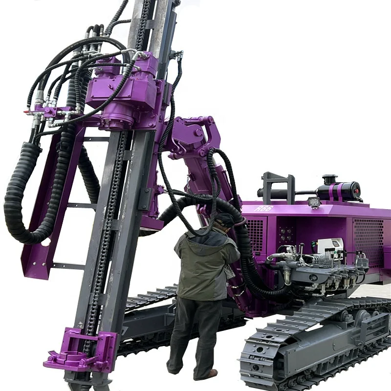 Mining DTH Drilling Equipment Automation Hydraulic Borehole Crawler DTH Drilling Machine