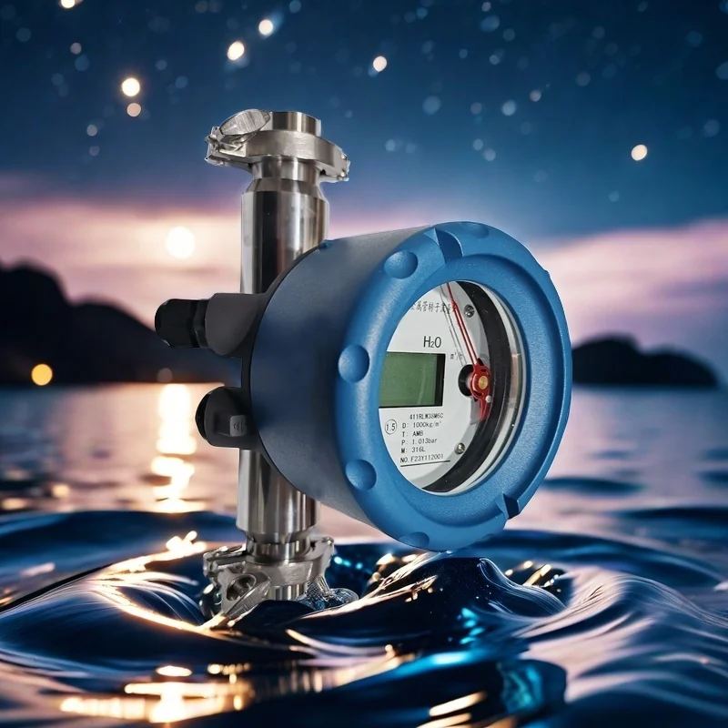 Flowmeter Medical Metal Tube Pipe Rotameter Variable Area Flow Meter