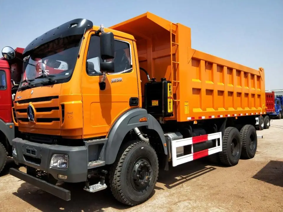 Beiben Used New 10 Wheeler 6x4 8x4 380hp 430hp Dump Garbage Tipper Dumper Truck