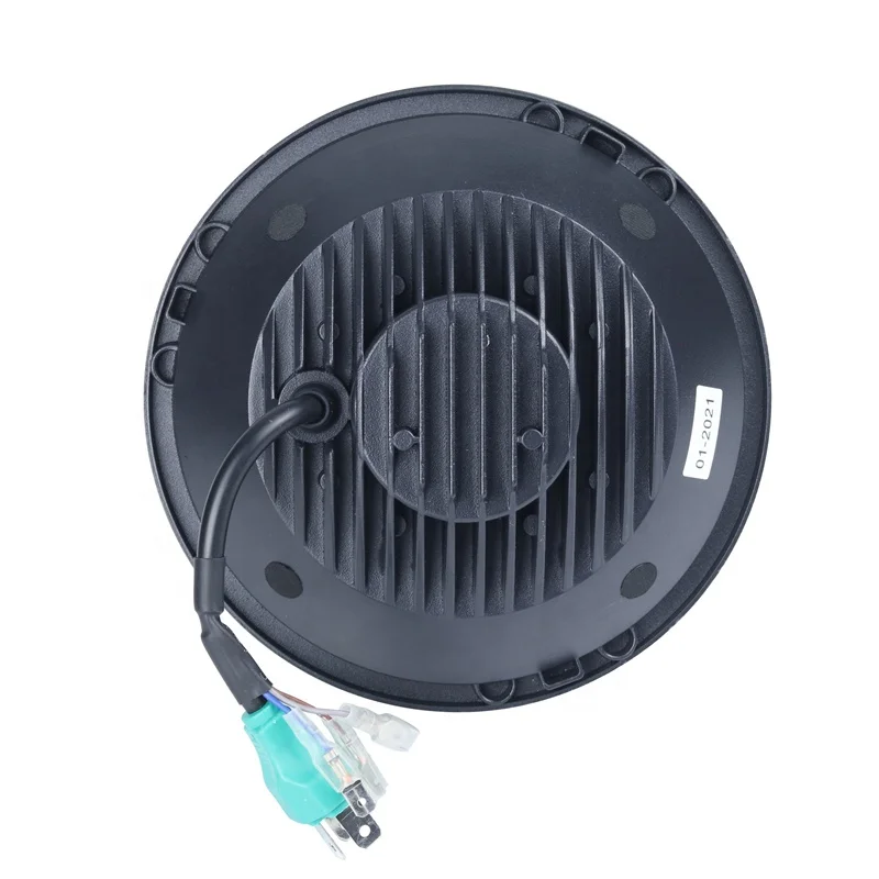 Running Lights Car Led 7inch Car Accessories Angel Eyes H4 Led Headlight For Lada Niva 4X4 Uaz Hunter Hummer