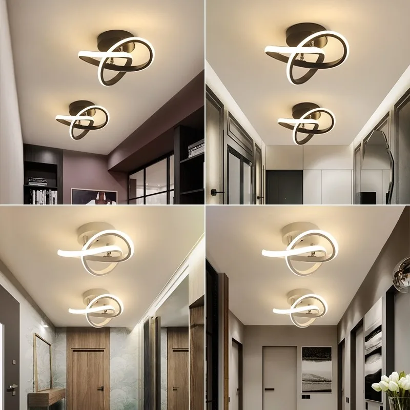 Indoor Lighting Hotel School Villa Corridor Ceiling LED Modern Ceiling Lamp Simple Fashion Chandelier Lighting Luxury Lamps