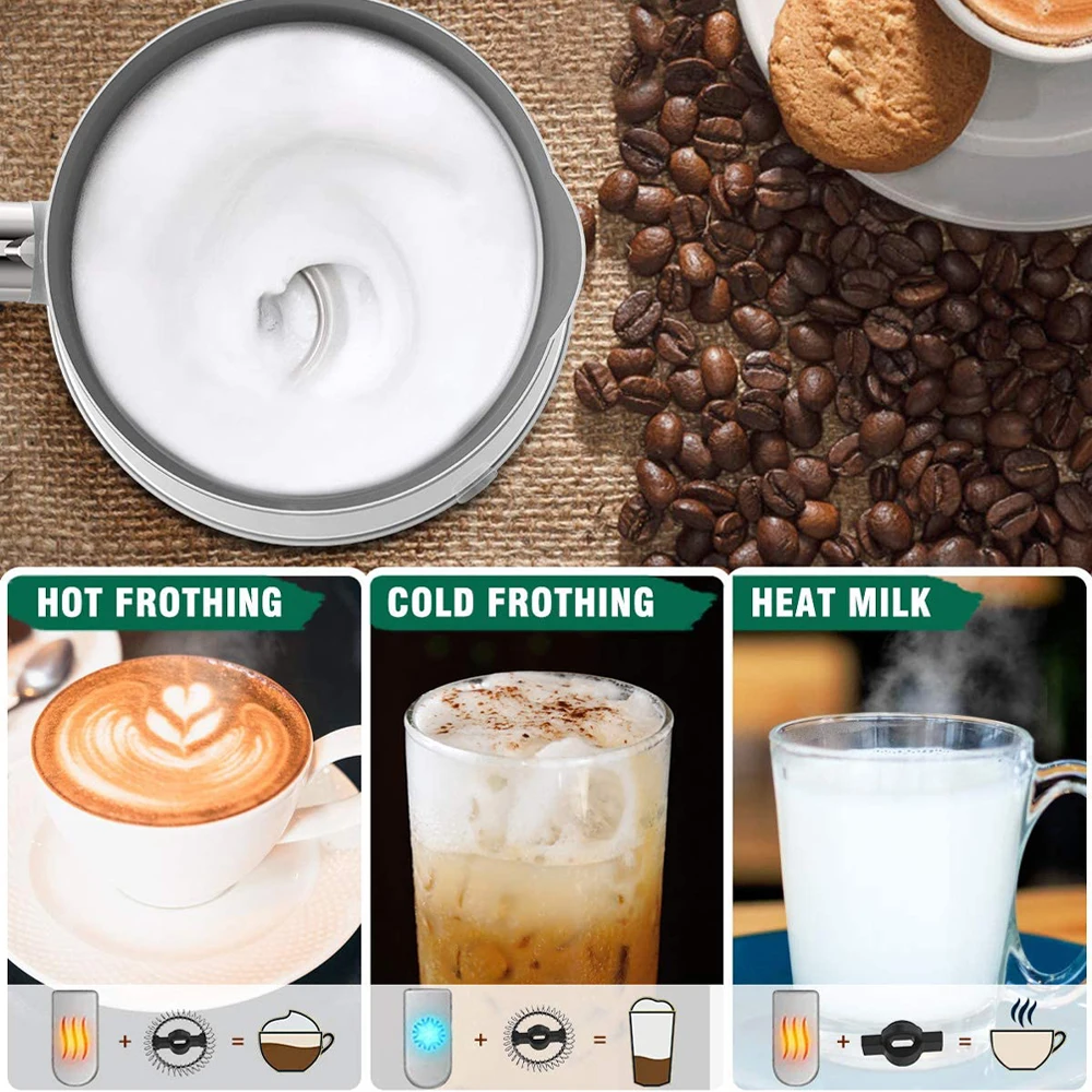 Manufacturer Direct Selling Multifunctional Milk Frother 4 in 1 Electric Milk Steamer
