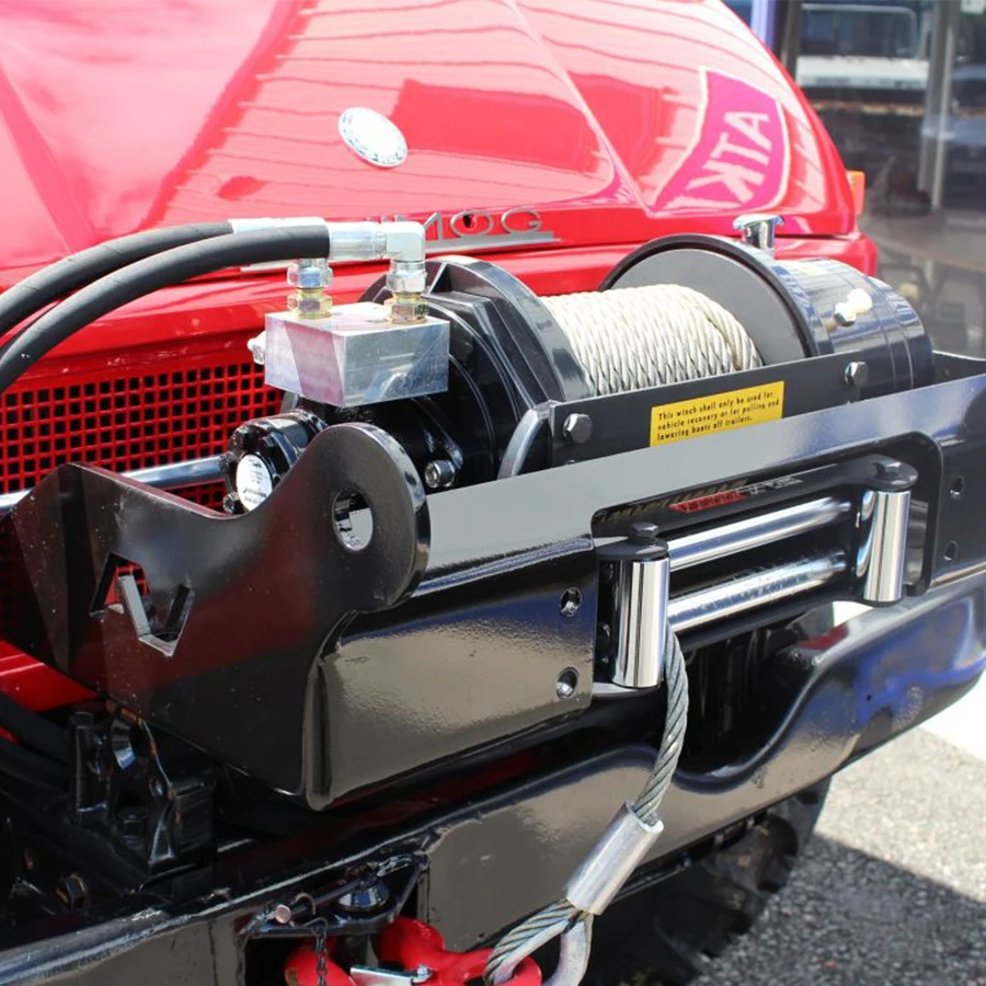 Best Heavy Duty 4 Tonne 5ton Industrial Utility hydraulic Winches And Hoisis With Steel Cable