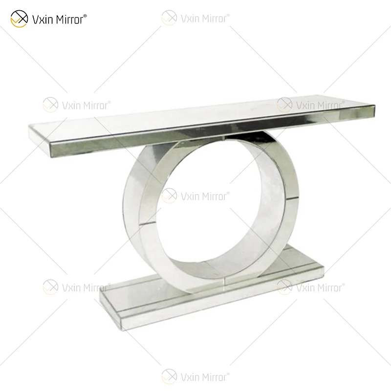 2022 New Products Designer Console Table simple Mirrored pure mirror Console Tables