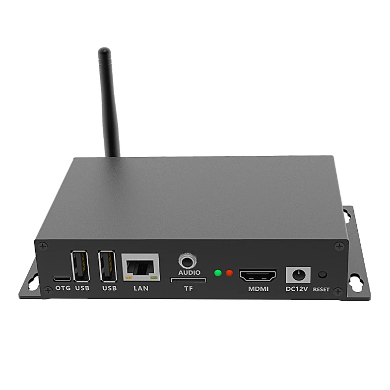 
Full HD Commercial Advertisement 4K digital media player box for Shopping Exhibition with High Resolution 