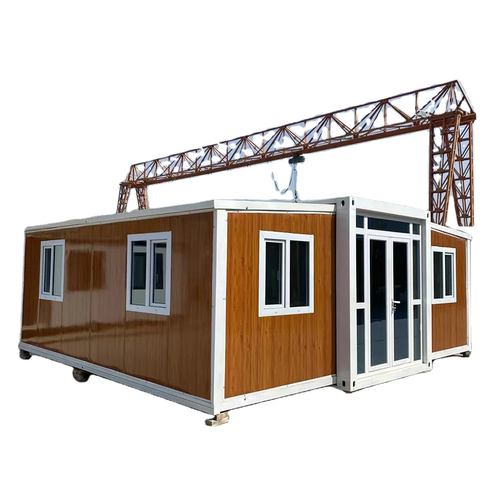 Foldable Extendable Detachable 40ft Folding Living Container Cabin 2 Bedroom Luxury Design Container House